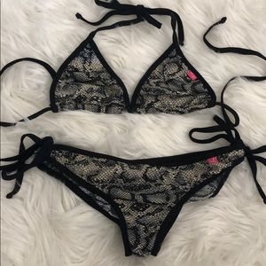 Chynna dolls bikini snake skin.